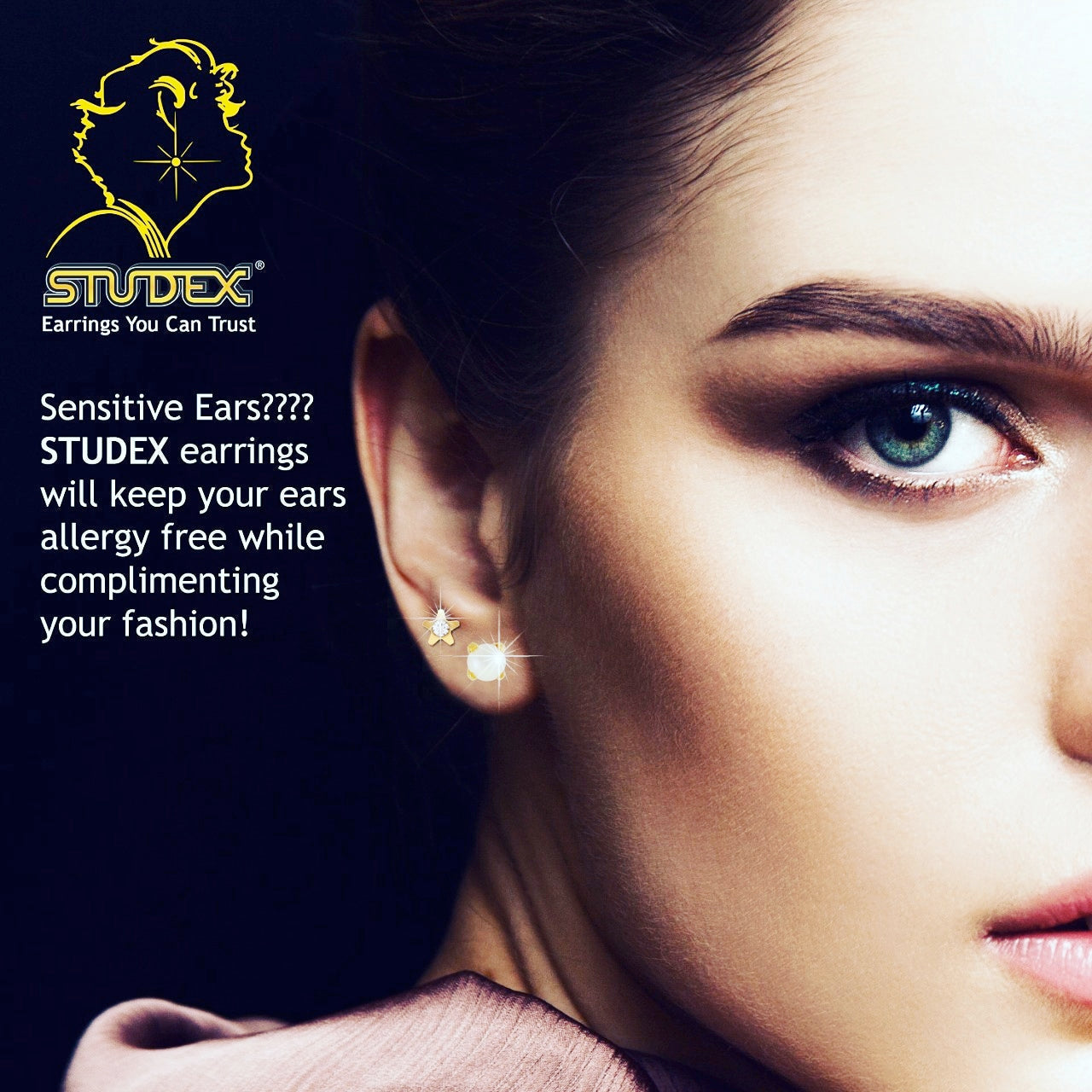 Studex Sensitive Sterilized For Sensitive Ear Gold Plated 3mm Cubic  Zirconia | Watsons.co.th